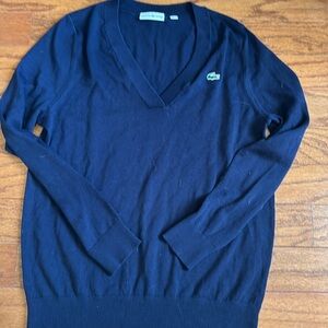 Size 34 lacoste pullover sweater